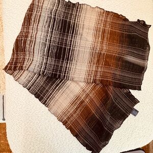 Italian scarf  earth tones